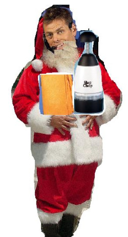 Vince Offer as Santa Claus 